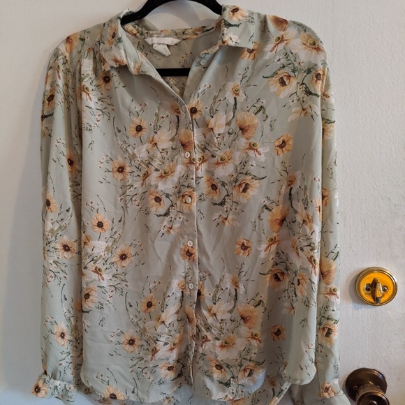 H&M Long sleeve blouse - Picture 1 of 3